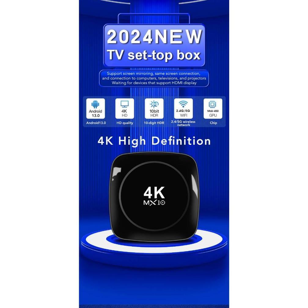 new deals mx10 box 4k android tv box full channel siaran tv lokal + luar negeri wifi bluetooth smart