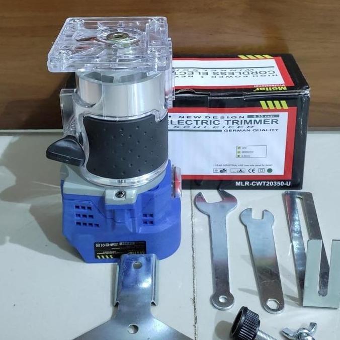 mollar CWT20350-U mesin profil kayu cordless router wood trimmer CWT 20350 U 18v