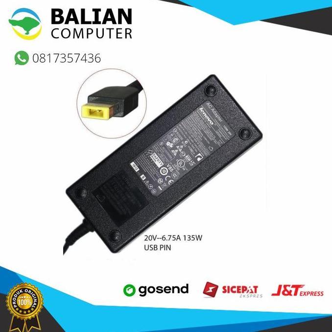 TERMURAH - Adaptor Charger Lenovo Legion Y520 Y530 Original