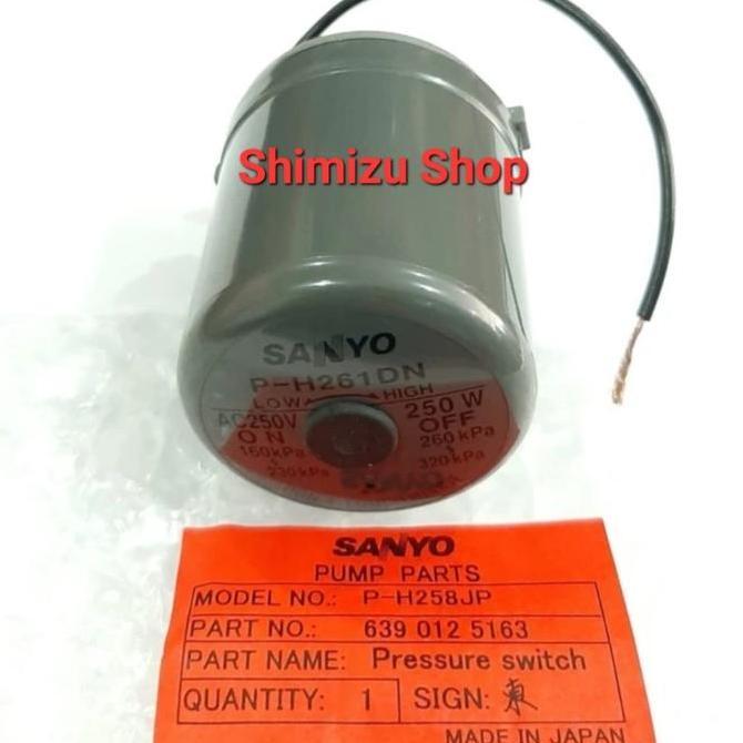 Otomatis Sanyo 250watt Pompa Sanyo PH258JP /Sanyo PH261JP Made in Japan
