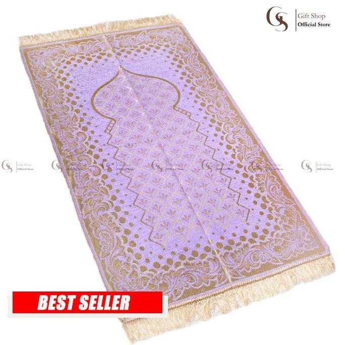 Promo Bulan Ini Sajadah Seserahan Pernikahan Pink Aesthetic Sejadah Turki Traveling Couple Premium