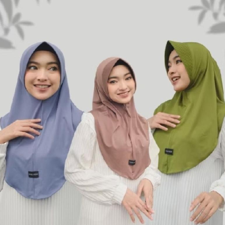 BERGO HAMIDAH M /HIJAB HAMIDAH UKURAN M /HIJAB SPORT /HAMIDAH JERSI UKURAN M /JILBAB HAMIDAH JERSEY 