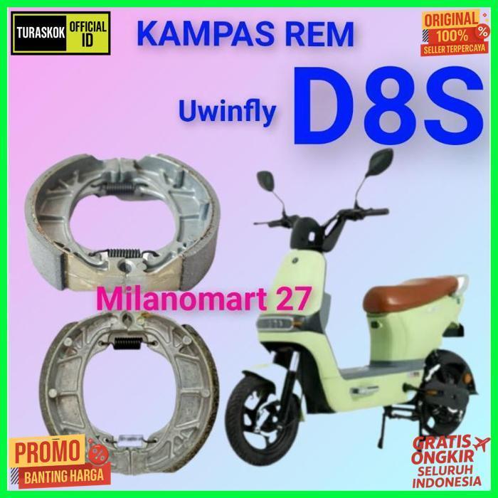 Quality Kampas Rem Uwinfly D8S Kampas Rem Sepeda Listrik Uwinfly D8S