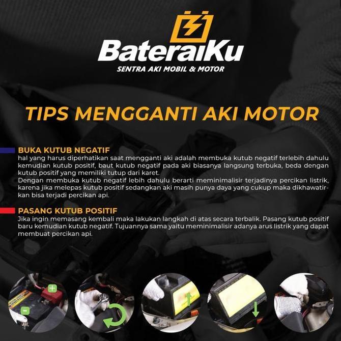 Promo Aki Yuasa Original YTZ8V Aki Kering Aki Motor Xmax, Vespa Matic Motorcycle, dll Diskon