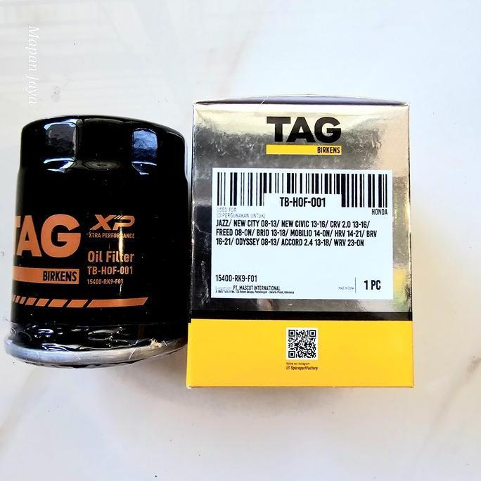 MONOLOZ BIRKENS FILTER OLI HONDA COCOK UNTUK JAZZ CITY CRV WRV MOBILIO BRV HRV FREED BRIO