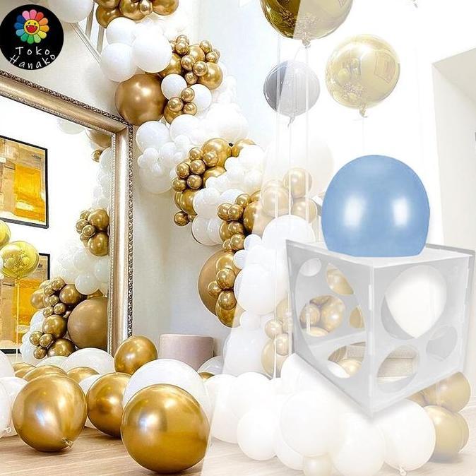 VINTOP 11 Lubang Kotak Sizer Balon /Alat pengukur balon pompa / balloon sizer