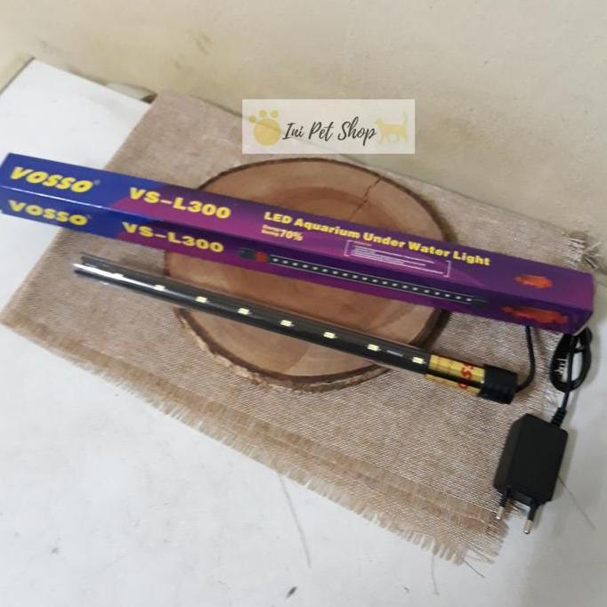 LAMPU AQUARIUM LED VOSSO VS L300 UKURAN 30CM