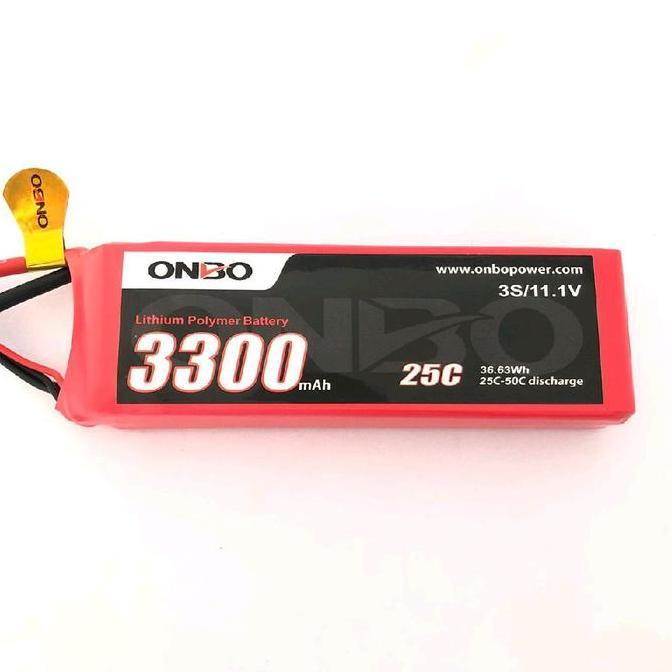 Wxyg- Lipo 3S 11.1V 3300Mah 25-50C Onbo Power - Kapasitas Tinggi, Ringan, Dan Tahan Lama - Remote, T