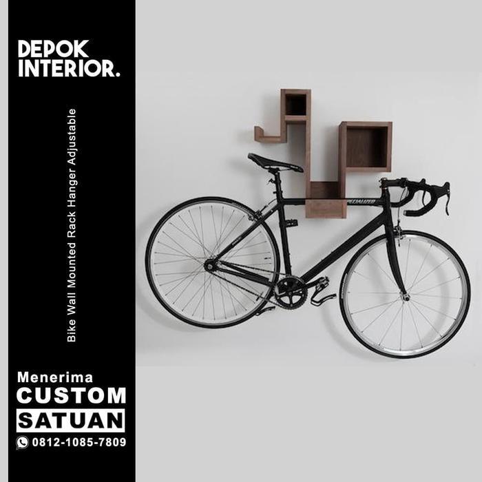 Rak Sepeda Dinding / Rak Sepeda Multifungsi / Rak Tembok Sepeda Original Dan Terpercaya