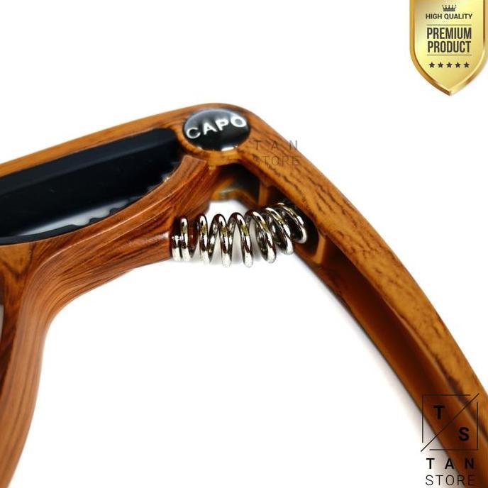 Altwill- Penjepit Kapo Capo Kayu Gitar Akustik Klasik Elektrik