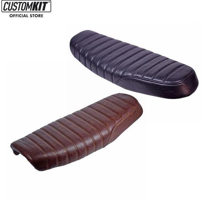 Jok Cafe Racer Motif Garis Kawasaki W 175 - Customkit