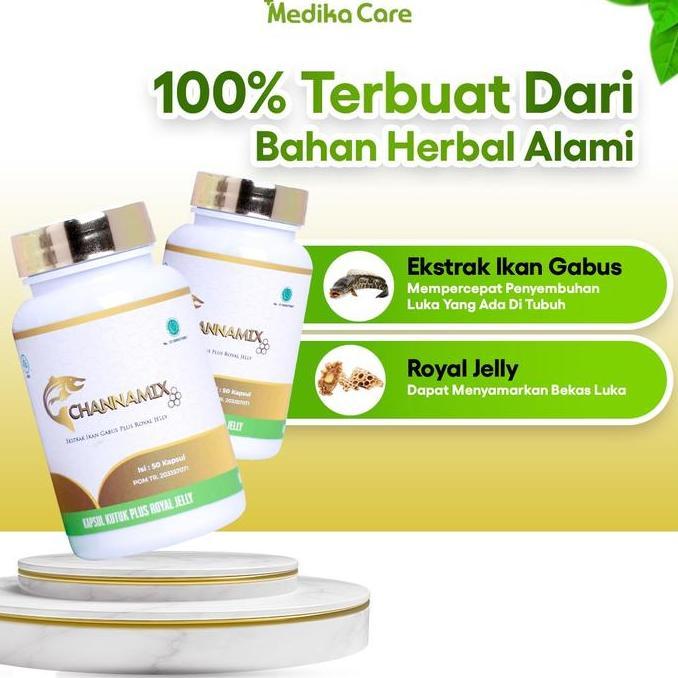 Pastisehat- Channamix Kapsul Kutuk Albumin