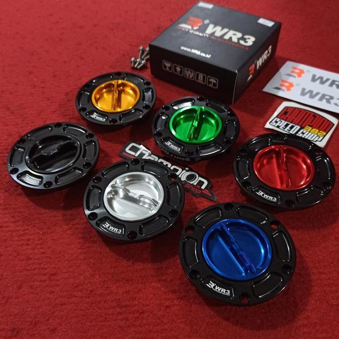 Fuel Cap Tutup Tangki WR3 Kawasaki Ninja 250 250R Karbu 2008-2012