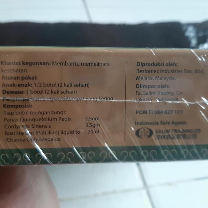 Pastisehat- Fu Gui Essence Of Fish-Sari Pati Ikan Haruan/'Gabus