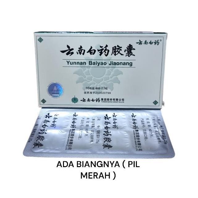 Pastisehat- Yunnan Baiyao Capsule Jiaonang