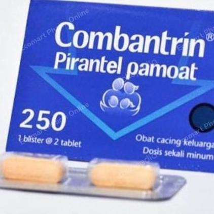 Pastisehat- Combantrin Tablet 250 Mg Pyrantel Pamoat Obat Cacing