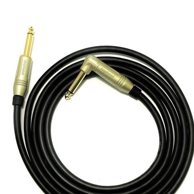 Promo kabel gitar 3 meter mogami 2524 - AMPHENOL original Diskon