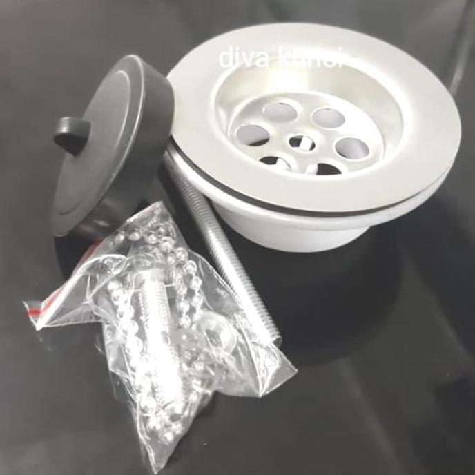 Afur sink / afur bak cuci piring rantai Plastik