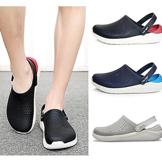 Sandal Crocs Literide Original / Sandal Karet Pria Wanita