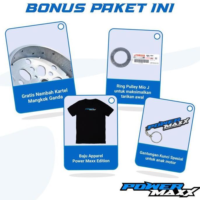 Paket Extra Full Upgrade Kirian Cvt Mio J M3 Smile Soul Z S Gear Gt 115 125 Karburator Karbu Fi Raci