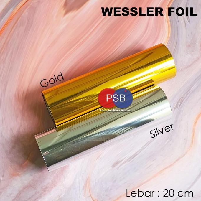 Lansungkirim- Prada Foil / Kertas Prada / Prada Roll Lebar 20 Cm