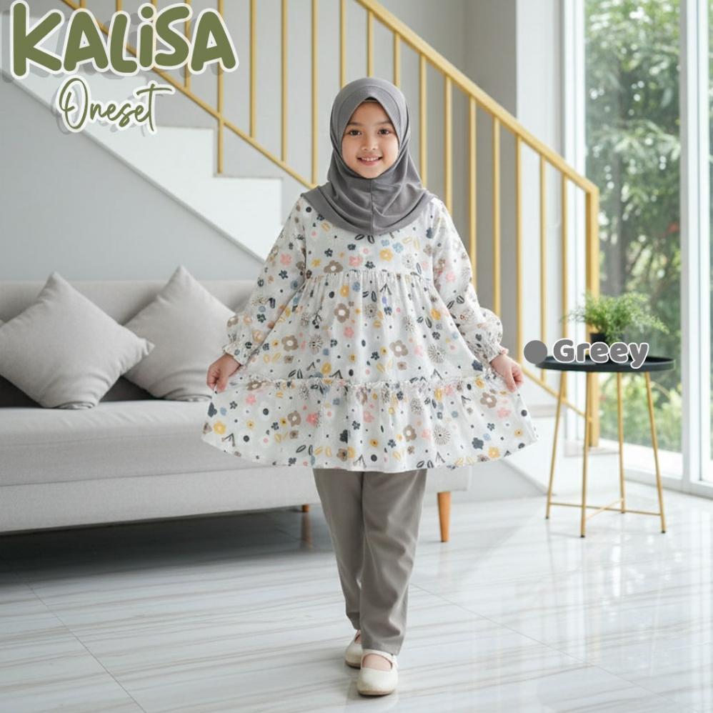 Terbaru Stelan Perempuan Umur 6-10Th Idul Fitri Setcelan Anakk Umur 2 4 7Th Baju Muslim Cewe 9-13Tah