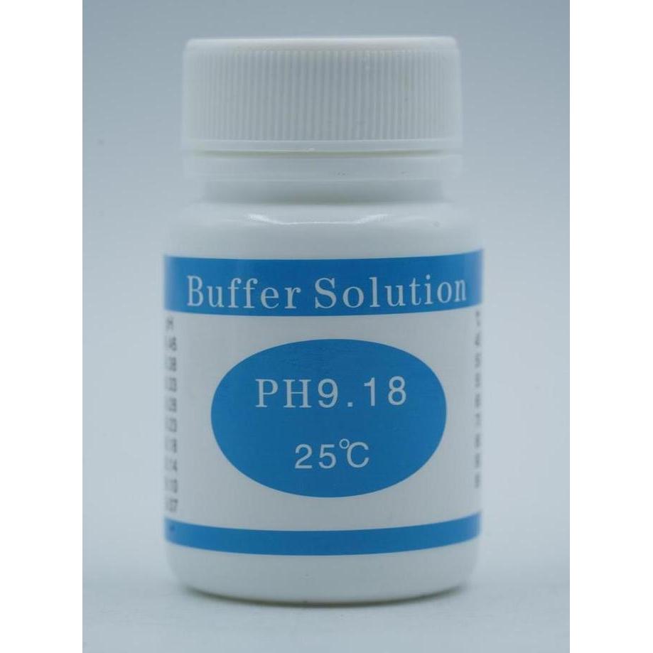 Cairan PH Buffer 9.18 25C Liquid 25ml for PH Test Meter Measure Calibration Solution Calibration Poi