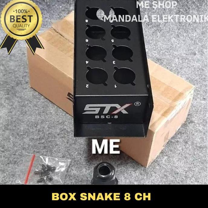 Promo Box Kabel Snake 8 channel - Box untuk kabel snake 8ch Diskon