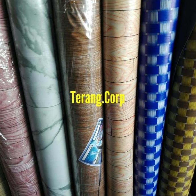 Karpet Vinyl plastik Meteran