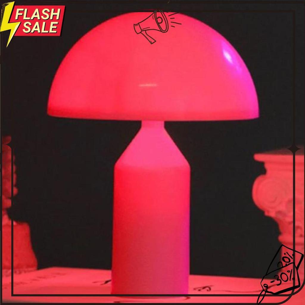 Nomaid.Id - Lampu Tidur Led Bentuk Jamur [Gratis Baterai Aa 2] - Lampu Meja Unik Cocok Untuk Pajanga