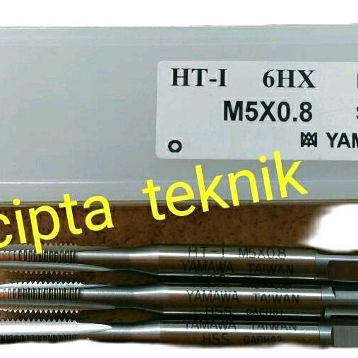 Promo Hand Tap Yamawa M5 x 0,8 Handtap Yamawa M5 pitch 0.8 Diskon