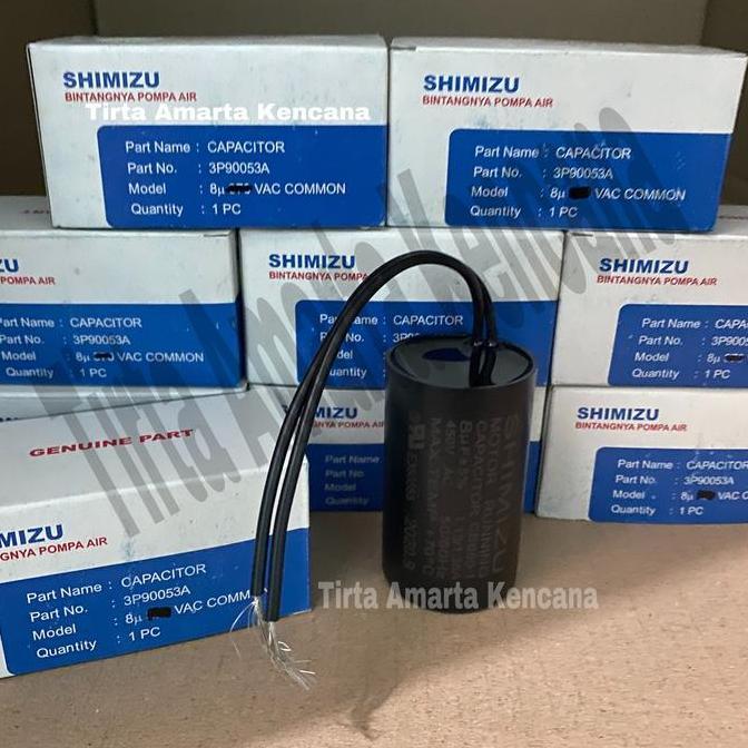 Promo Kapasitor pompa air shimizu 8uf / Kapasitor shimizu 8 uf Diskon