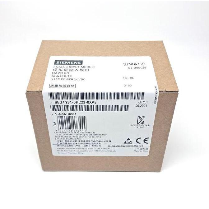 Promo Siemens 6ES7 231-0HC22-0XA8 Analog Input S7 200 EM231 Diskon