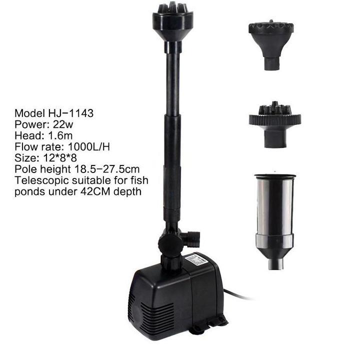 URGANDA Pompa Air Mancur Kolam Koi Kabel  Air Terjun Kolam Ikan Koi Mesin Pompa Air Mancur