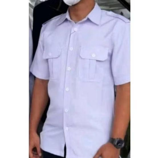 JUAL Kemeja PDH Putih Jumbo Pria Wanita | Seragam Kantor | Seragam PNS | Kemeja Dinas PNS | Baju PNS