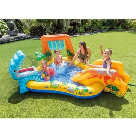 RUMBLY Intex Kolam Bermain Anak Intex 57444 Play Center 2.49m x 1.91m x 91cm Kolam Renang Anak Porta