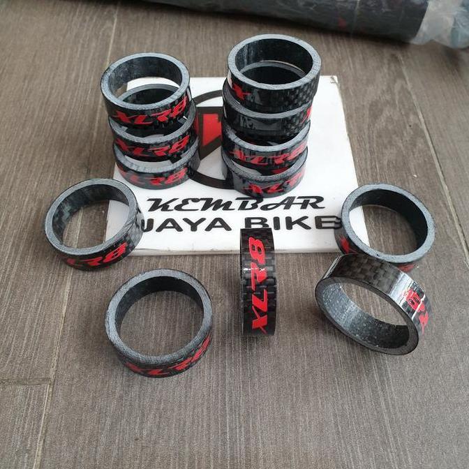 Murah Ring Fork/Spacer Carbon asli XLR8 10mm Non COD
