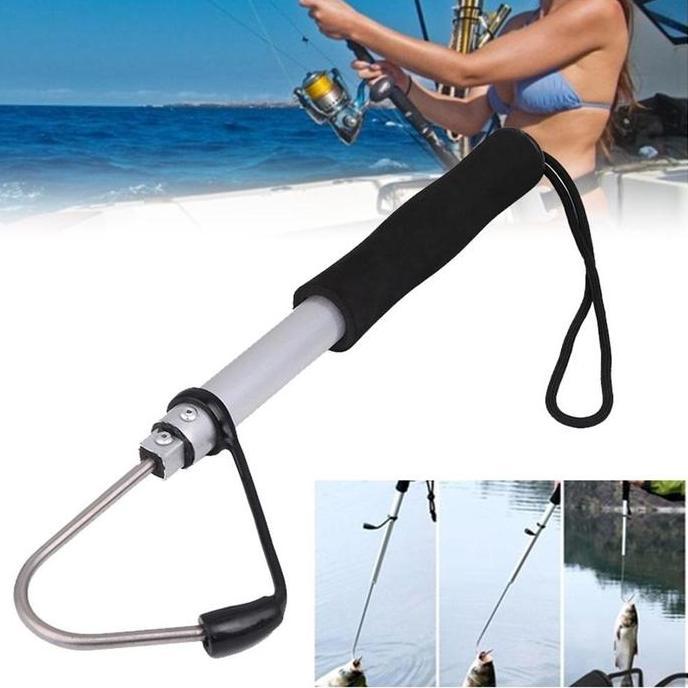 Gancu ikan telekopik Pengait Ikan Teleskopik alat kait ikan ganco IKAN