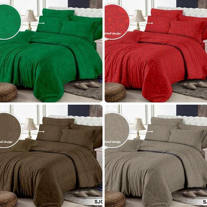 Bedcover Sprei Embos Marbela Ukuran 120X200X20