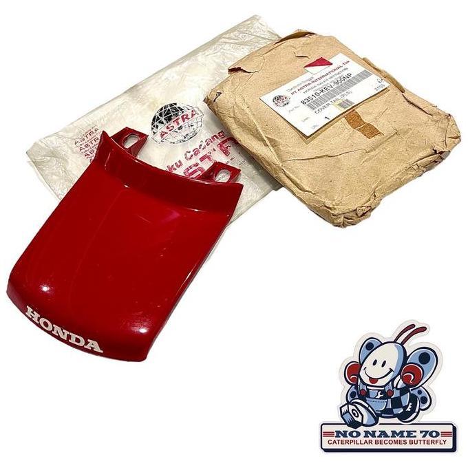 Cover Tail Sambungan Body Belakang Honda Supra X Fit 100 Lama Merah Original Termurah
