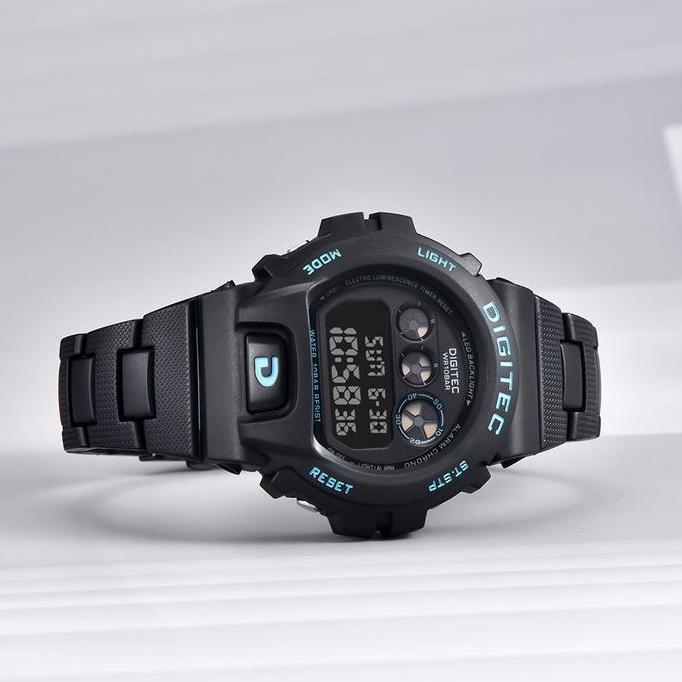 Sedia Digitec Dg-5198R Jam Tangan Pria Digital Resin Rantai 5198 Dw6900 | Original 100%