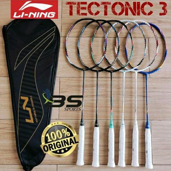 RAKET BADMINTON LINING TECTONIC 3 ORIGINAL