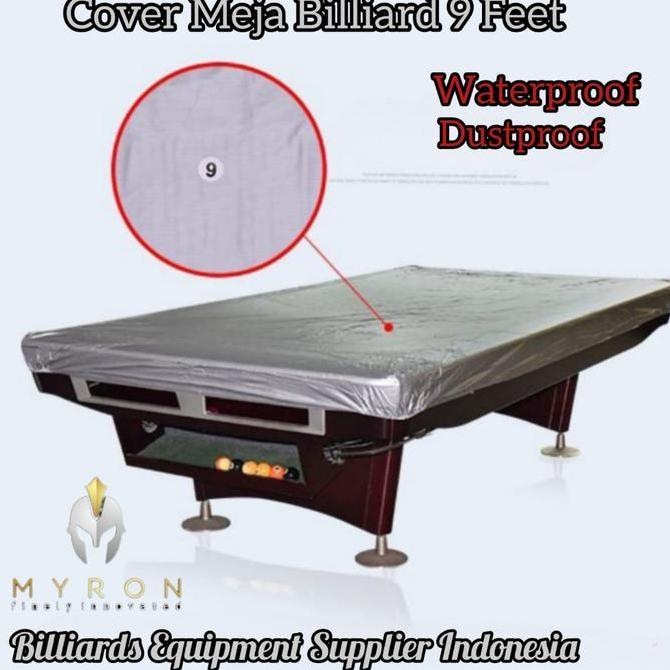 Cover Meja Billiard 9 Feet Waterproof