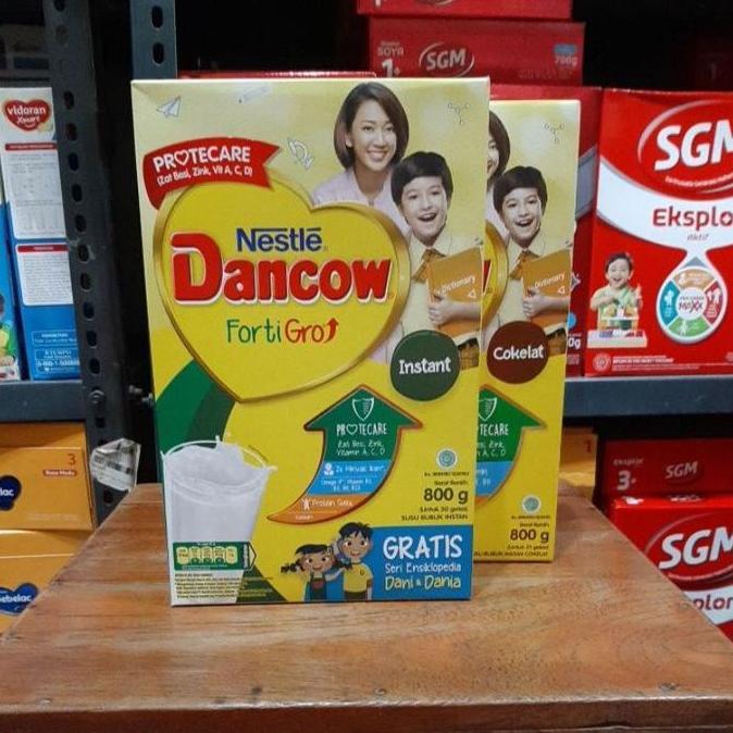 Dancow fortigro coklat//fullcream 780 gr