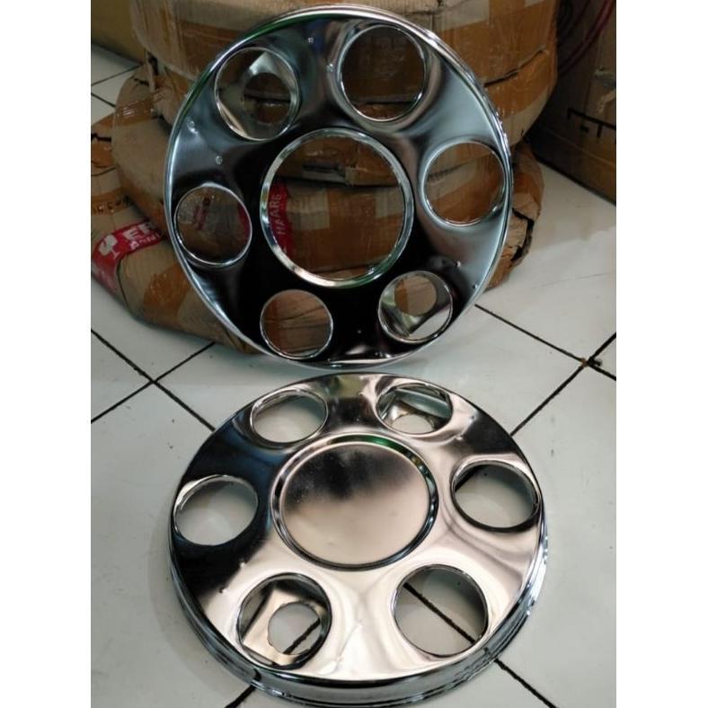 Wildop Ring Truk Lubang 6 Depan Crom
