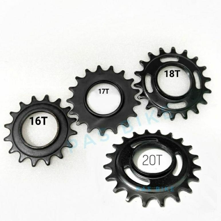 Cog Fixie Doltrap Gir Torpedo 16T - 17T - 18T - 20T - 22T - 24T Dan Lock Ring