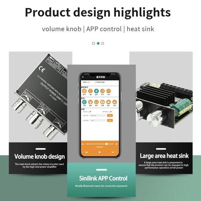 [KIRIM SEKARANG] ZK-TB21 ZK-MT21 ZK-502L TPA3116D2 BLUETOOTH 5.0 POWER AMPLIFIER MODUL AUDIO 2.1 CHA