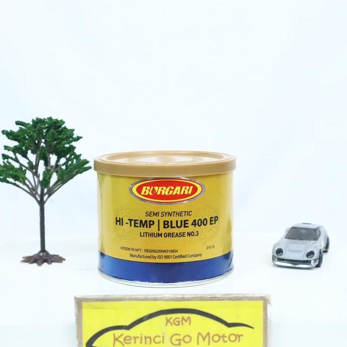 (SM) GEMUK BURGARI SEMI SYNTHETIC HI-TEMP BLUE 400 EP LITHIUM GREASE NO. 3