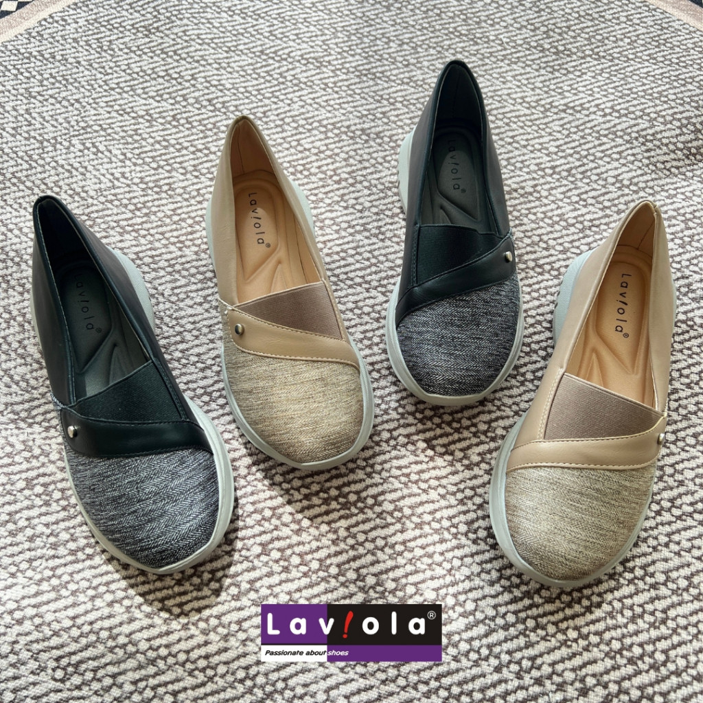 Laviola 4542 Lsi - Sepatu Slip On Wanita