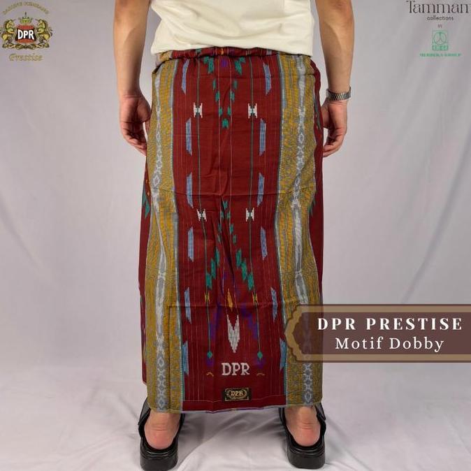 Diskon Sarung Dpr Prestise Motif Dobby
